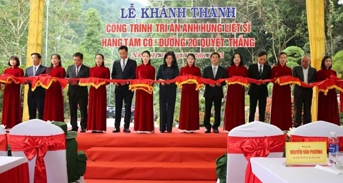 Quảng Trị: Khánh thành công trình tôn tạo Di tích quốc gia đặc biệt Hang Tám Cô