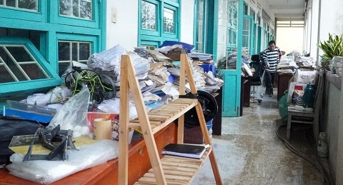 Cấp phát miễn phí toàn bộ sách giáo khoa cho học sinh vùng lũ