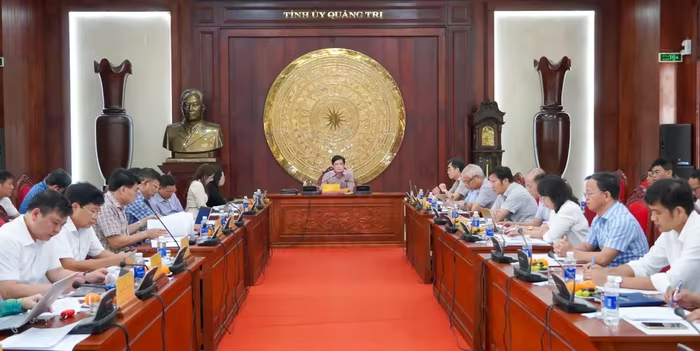 Đoàn khảo sát Ban Tổ chức Trung ương làm việc với Ban Tổ chức Tỉnh ủy và các địa phương