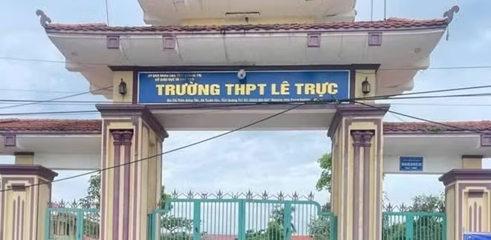 Khởi tố 2 giáo viên liên quan đến kỳ thi tốt nghiệp ở Quảng Trị