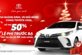 'Vui giáng sinh, ưu đãi' đỉnh cùng Toyota Vios