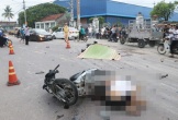 Xe máy tông nhau, 2 người tử vong tại chỗ, 2 người bị thương