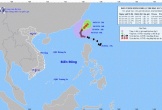 Bão số 5 giật cấp 16, dự báo hướng đi mới nhất