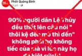 Quảng Bình xử lý fanpage đăng thông tin sai sự thật về mưa lũ