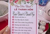 Thực đơn đám cưới 