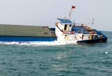 Tai nạn khiến tàu Giang Anh 18 gãy làm hai, phần cabin bị chìm xuống biển Cù Lao Chàm