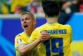 Ukraine thắng ngược Slovakia, đẩy Bỉ xuống bét bảng