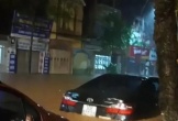 Thành phố Sơn La chìm trong biển nước sau trận mưa kéo dài
