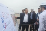 Lãnh đạo tỉnh kiểm tra tiến độ xây dựng Cảng Hàng không Quảng Trị