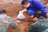 Phát hiện 2 hài cốt liệt sĩ tại vườn nhà dân ở xã Cam Lộ, Quảng Trị