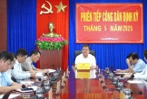 Lãnh đạo tỉnh tiếp công dân định kỳ tháng 5/2025