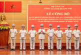 Công bố quyết định tổ chức cán bộ Công an tỉnh Quảng Trị (mới)