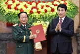 Chủ tịch nước trao quyết định thăng quân hàm Đại tướng và Thượng tướng
