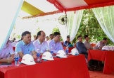 Mặt trận Quảng Trị tổ chức khởi công tuyến đường phục vụ nhân dân 3 thôn