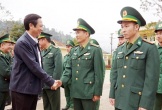 Đồng chí Phó Chủ tịch Thường trực UBND tỉnh Hoàng Nam thăm, chúc Tết tại các đồn biên phòng