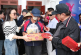 Mỹ Tâm tặng 1.000 phần quà tết cho người dân có hoàn cảnh khó khăn