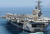 Tàu sân bay thứ 3 của Mỹ tiến gần Trung Đông