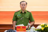 Đồng chí Thượng tướng Nguyễn Văn Long, Thứ trưởng Bộ Công an làm việc với Công an tỉnh
