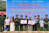Khởi công xây dựng nhà 'Nghĩa tình biên giới Việt Nam - Lào'