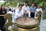 Đoàn công tác tỉnh Lào Cai viếng các anh hùng liệt sĩ tại những 'địa chỉ đỏ' trên địa bàn tỉnh Quảng Trị