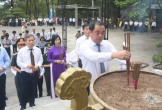 Đoàn công tác TP. Hà Nội tổ chức các hoạt động tri ân anh hùng liệt sĩ tại tỉnh Quảng Trị