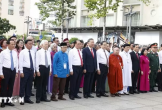 Tổng Bí thư, Chủ tịch nước Tô Lâm dâng hoa kỷ niệm 50 năm Thành phố mang tên Bác
